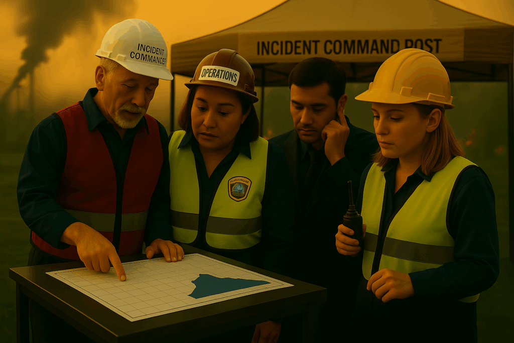 IC and staff at ICP 01
