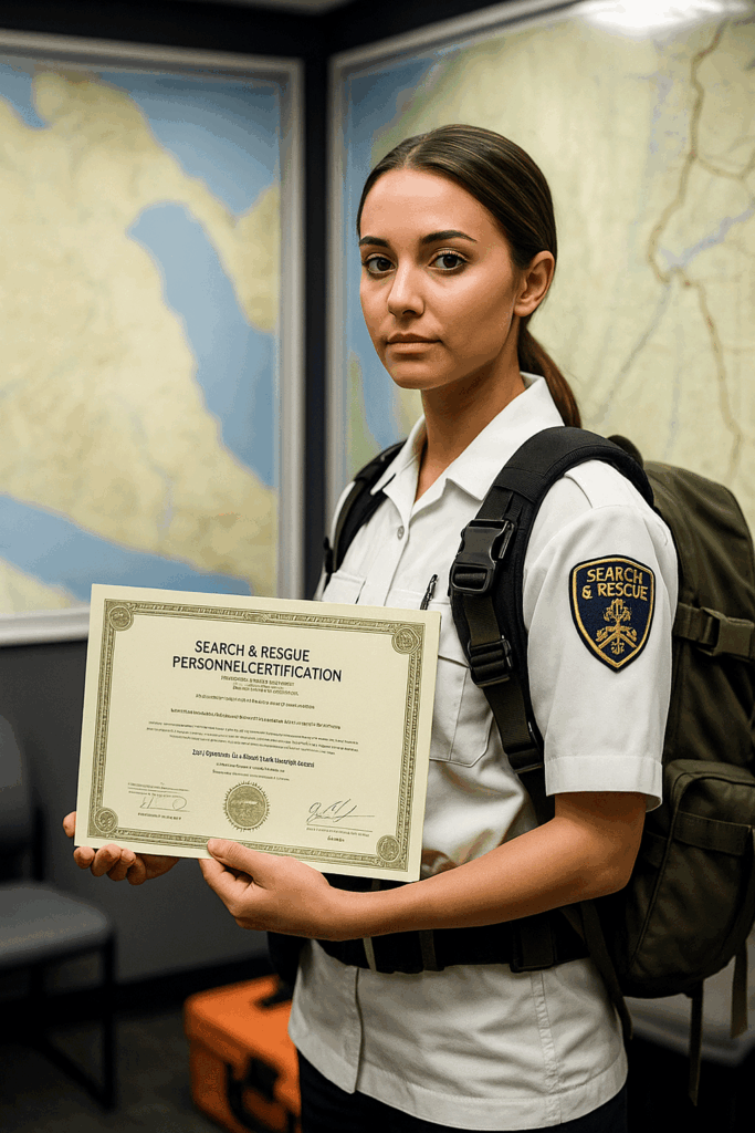 New SAR Member with Certificate